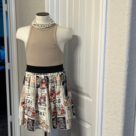 Hemet día de muertos 💀 skirt. NWT - Picture 1 of 7